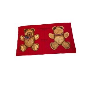 A Christmas Gathering Teddy Bear Cut And Sew